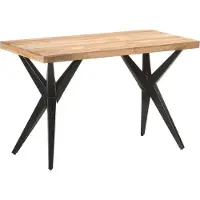 Syfax Eettafel 120x60x76 cm massief acaciahout