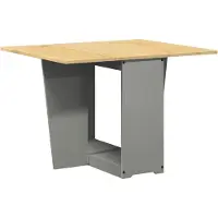 Syfax Eettafel Corona inklapbaar massief grenenhout grijs