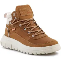 Palladium Veterlaarsjes 'Palla' bruin / wit
