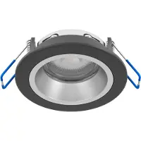 Eglo Inbouwspot smart Yebra-Z zwart met zilver