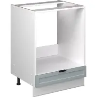 Vicco Fame-Line Ovenombouwkast – 60 cm, WB Antraciet Licht blauw-grijs