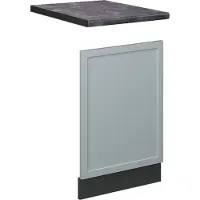 Vicco Fame-Line Frontpaneel – 45 cm, WB Antraciet Licht blauw-grijs