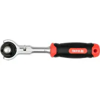 YATO - Serie YT-07200 - Professionele Grzechotka Met Draaibare Kop - 1/4" - 72 Tanden