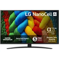LG TV NanoCell 43NANO81A6A 43" 4K UHD 2025