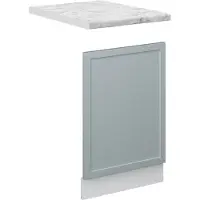 Vicco Fame-Line Frontpaneel – 45 cm, WB Marmer Licht blauw-grijs