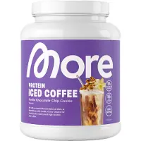 More Nutrition Protein Iced Coffee | Vanilla Chocolate Chip Cookie | Proteïnepoeder met echte koffie | Proteïne Ijskoffie | Eiwitrijk Koffie |