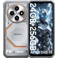 Blackview FORT 2 - AI Robuuste Smartphone - 24 GB RAM - 256 GB ROM - 6,56 inch MTK G81 - Robuuste telefoon - Android 15 - GPS IP69K OTG NFC Gemini AI - WIT