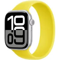 Apple Siliconen solobandje voor de Watch | 44/45/46/49 mm - Maat 12 - Star Fruit