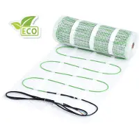 Pro-mat 20 m² - Eco-vriendelijke elektrische vloerverwarming losse mat van 100 watt voor energiezuinig comfort - vloerverwarming matten - vloerverwarming matten