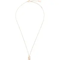 Swarovski Ketting rose-goud / transparant