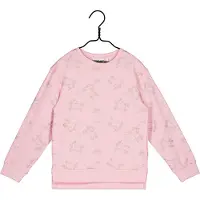 Name It Mini Sweatshirt 'NMFBIRKY' rosa / zilver