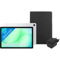 Samsung Galaxy Tab A11 Plus 11 Pouces 128 Go Wifi Argent + Pack d'Accessoires de Base