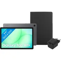 Samsung Galaxy Tab A11 Plus 11 inch 128GB Wifi + 5G Grijs EE + Basis accessoirepakket