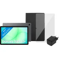 Samsung Galaxy Tab A11 Plus 11 inch 128GB Wifi Grijs + Compleet accessoirepakket