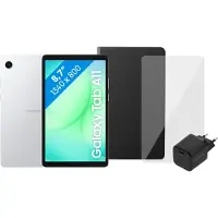 Samsung Galaxy Tab A11 8,7 inch 64GB Wifi Zilver + Compleet Accessoirepakket