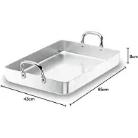 Lacor 20565F koekenpan met vast handvat, 65 cm