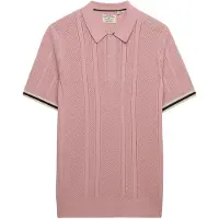 Superdry Shirt beige / oudroze / zwart