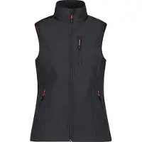 CMP Dames softshell mouwloos jack | Maat XS