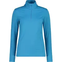 CMP 30l1086 Fleece Met Halve Rits Blauw XS Vrouw