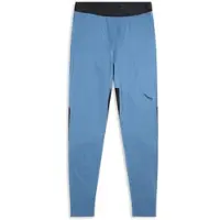 Bergans Legging Men Inner:Pure Merino Elemental Blue/Dark Shadow Grey-XXL
