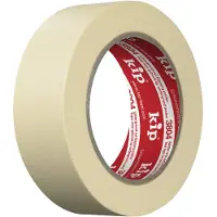 Kip-tape Afplakband-fijn | licht gecrêpt | naturel | lengte 50 m | breedte 36 mm | rol | 6 stuks - 3804-36 3804-36