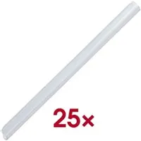 Durable Klemruggen Spine Bar 9mm A4 Transparent A4 Transparant pvc 25 stuks