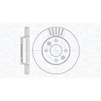 MAGNETI MARELLI 361302040262 Remschijf