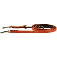 Kentucky Dogwear - Horsewear Gevlochten Nylon presentatielijn hond - Orange - Maat 120 cm