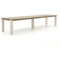 Rough furniture + 15% kassakorting | ROUGH-X dining tuintafel 400x100x76cm