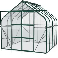 Vitavia Tuinkas Diana 6700 - Veiligheidsglas 3mm - Smaragd - 264x258x255cm