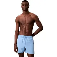 Calvin Klein Swimwear Zwemshorts hemelsblauw / wit