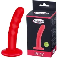 Malesation – Barny Siliconen Dildo 12.5 cm – Zwart