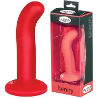 Malesation Gladde Siliconen Dildo Benny - 13 cm