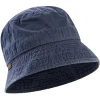 Camel active Bucket Hat van puur katoen - Maat menswear-M - Marineblauw