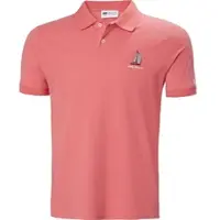 Helly Hansen Polo Men Messina Graphic Fitted Polo Nantucket Red-XL