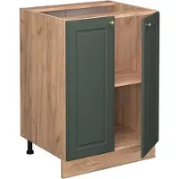 Vicco Fame-Line Keukenonderkast – 60 cm, WB Marmer Groen-Goud Landhuis