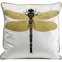 Kare design Kussen libelle wit
