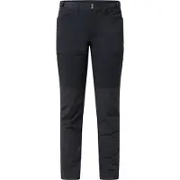 Haglöfs - Dames wandel- en bergkleding - Alert Mid Pant W True Black voor Dames - Maat 40 FR - Zwart