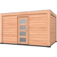 Westwood Douglas overkapping, 400 x 300, met schuur, Modern Plus