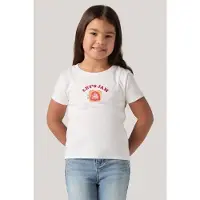 Levi's T-shirt wit Meisjes Katoen Ronde hals Printopdruk - maat 128