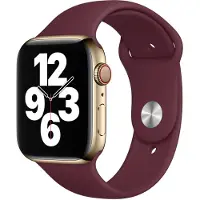 Apple Sport Band voor de Watch Series 1 - 9 / SE (38/40/41 mm) - Maat S/M - Plum