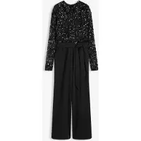 Bonprix Jumpsuit met geborduurde pailletten 56