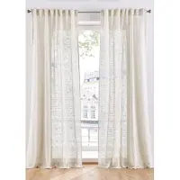 Bonprix Gordijn met structuur in diverse maten (1 stuk) maat H/B: 225/135 cm