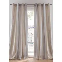 Bonprix Gordijn met strepen met gerecycled polyester (1 stuk). Ook verkrijgbaar in extra lang H/B: 145/135 cm