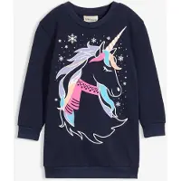Bonprix Sweatjurk van puur katoen maat 104/110