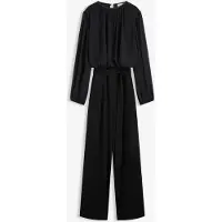 Bonprix Jumpsuit met chiffon met strikband maat 52/54 (XXL)