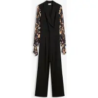 Bonprix Jersey jumpsuit met mesh mouwen maat 40/42 (M)