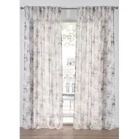 Bonprix Transparant gordijn met print (1 stuk) maat H/B: 145/135 cm