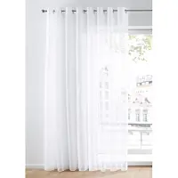 Bonprix Vitrage Store met gerecycled polyester, effen maat h/b: 145/450 cm