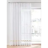 Bonprix Vitrage met satijnen band maat h/b: 145/450 cm